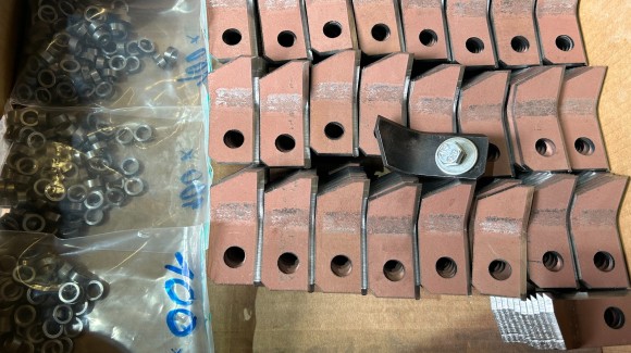 Mulcher Messer aus HARDOX