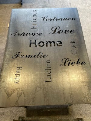 Sichtschutz aus Stahl