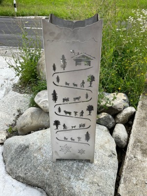 Feuersäule Alpaufzug
